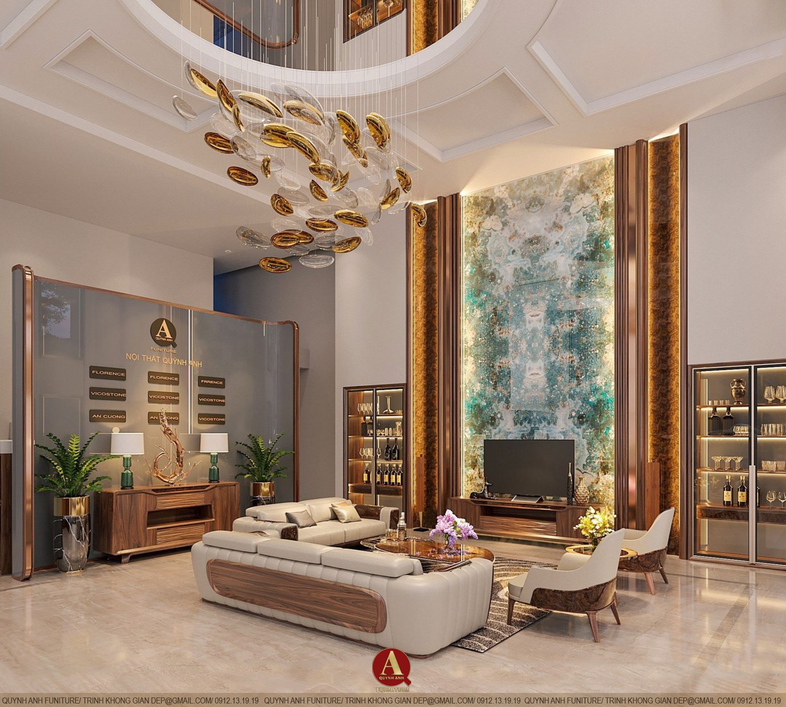 KHAI TRƯƠNG SHOWROOM NỘI THẤT KHÔNG GIAN ĐẸP QUỲNH ANH 